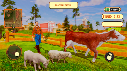 تحميل لعبة محاكي المزارع Ranch Simulator Apk للاندرويد والايفون 2024 اخر اصدار مجانا
