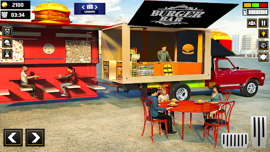 تحميل لعبة Food Truck Driving Simulator مهكرة للاندرويد والايفون 2024 اخر اصدار مجانا