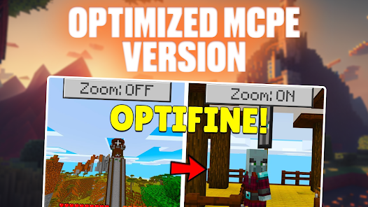 تحميل برنامج Optifine Minecraft تحسين أداء لعبة ماين كرافت 2024 أخر إصدار مجانا
