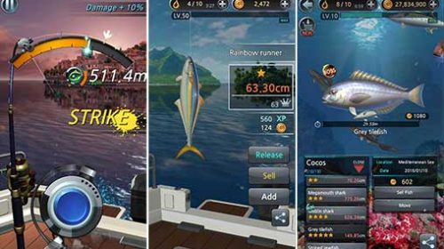 تحميل لعبة صيد السمك بالسنارة fishing hook 2024 للكمبيوتر والموبايل كاملة مجانا