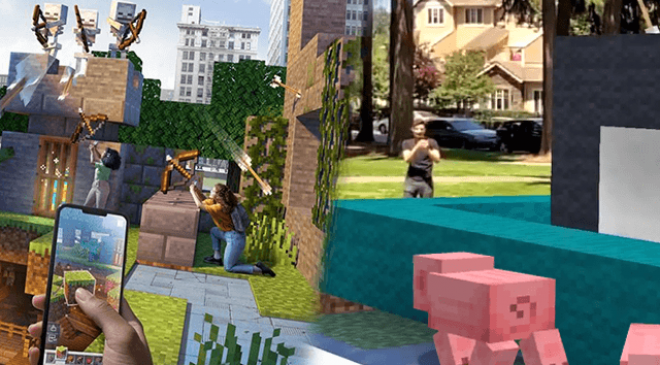 تحميل لعبة ماينكرافت إيرث Minecraft Earth Apk للكمبيوتر والاندرويد والايفون 2024 اخر اصدار مجانا