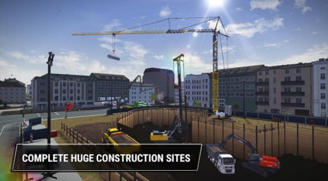 تحميل لعبة محاكاة البناء Construction Simulator 3 مهكر للاندرويد والايفون 2024 اخر اصدار مجانا