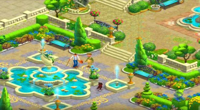 تحميل لعبة جاردن سكيبس Gardenscapes Apk 2024 للأندرويد والايفون اخر اصدار مجانا
