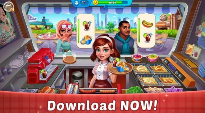 تحميل لعبة مطعم الوجبات السريعة Cooking Joy 2024 للكمبيوتر والموبايل كاملة مجانا