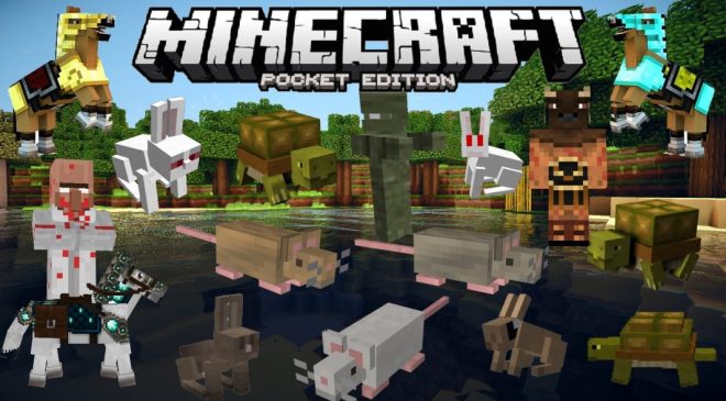 تحميل ماينكرافت بوكيت إيديشين الأصلية Minecraft Pocket Edition Apk للاندرويد والايفون 2024 اخر تحديث مجانا