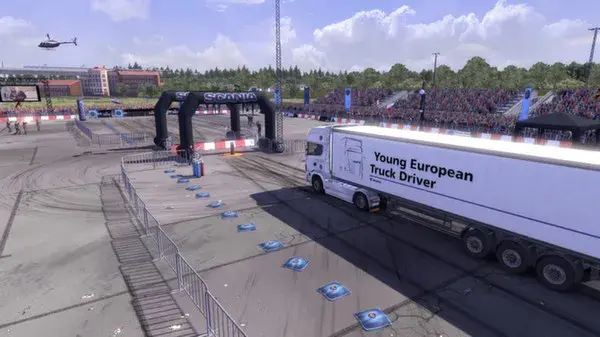 تحميل لعبة محاكي قيادة شاحنات سكانيا Scania Truck Driving Simulator 2024 للكمبيوتر والموبايل مجانا