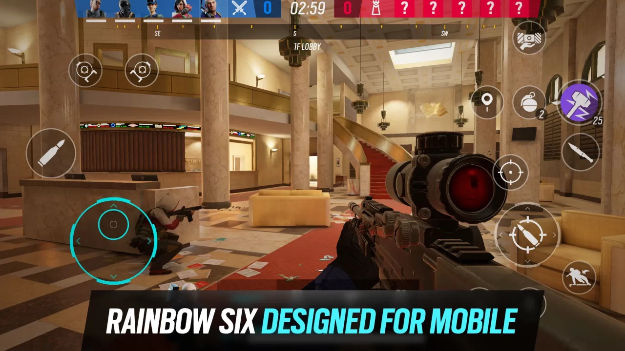 تحميل لعبة Rainbow Six Mobile Apk للاندرويد والايفون 2024 اخر اصدار مجانا
