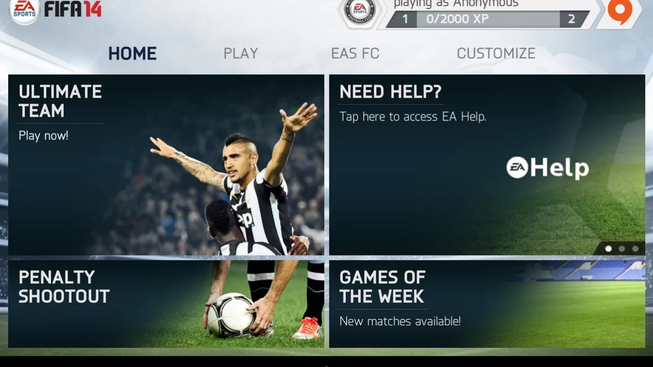 تحميل لعبة فيفا 14 موبايل FIFA 14 Mobile Apk للاندرويد اخر اصدار مجانا