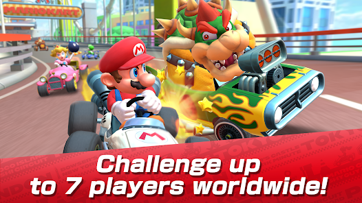 تحميل لعبة Mario Kart Tour Apk مهكرة 2024 للاندرويد وللايفون اخر اصدار مجانا
