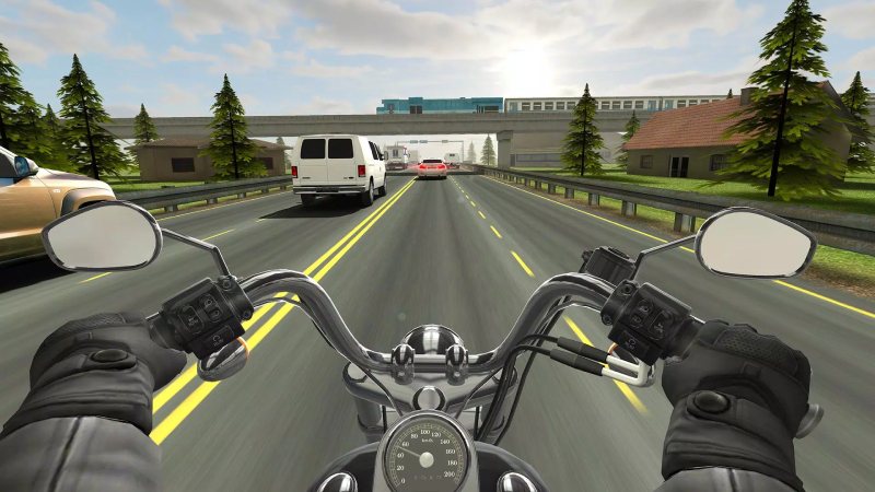 تحميل لعبة ترافيك ريدر Traffic Rider Apk مهكرة للاندرويد والايفون 2024 اخر اصدار مجانا