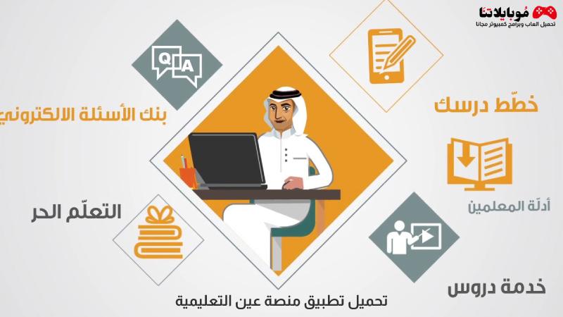 تحميل تطبيق منصة عين التعليمية Ien.Edu التعليم الموحد 1444 في السعودية