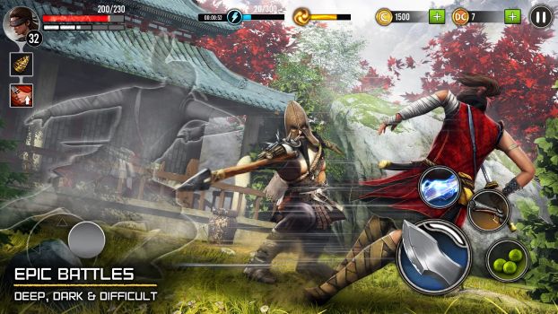 تحميل لعبة Ninja Ryuko Shadow Apk مهكرة للاندرويد والايفون 2024 اخر اصدار مجانا