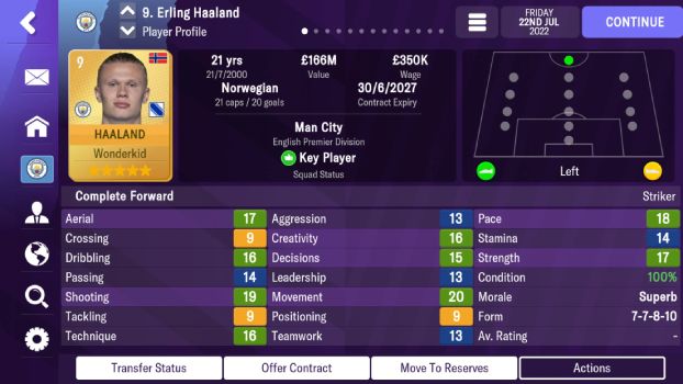تحميل لعبة Football Manager 2023 Mobile مهكرة للاندرويد والايفون اخر اصدار مجانا