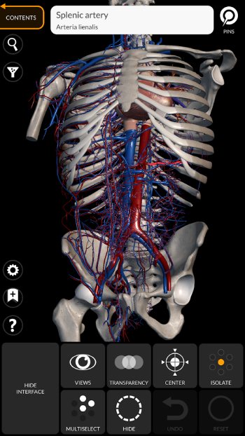 تحميل تطبيق Anatomy 3D Atlas لدراسة علم التشريح البشري للاندرويد والايفون 2024 اخر اصدار مجانا