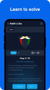 تحميل تطبيق Cube Solver حل مكعب روبيك للاندرويد وللايفون 2024 اخر اصدار مجانا
