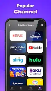 تحميل تطبيق ريموت رسيفر Roku Tv Remote للاندرويد والايفون 2024 اخر اصدار مجانا