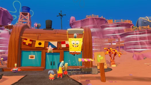 تحميل لعبة spongebob the cosmic shake Apk مهكرة للاندرويد والايفون 2024 اخر اصدار مجانا