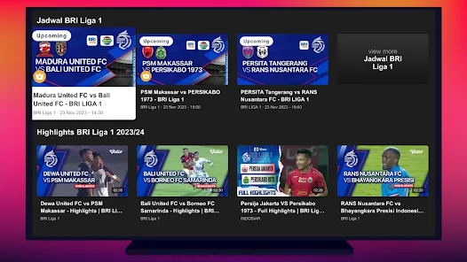 تحميل تطبيق Vidio TV لمشاهدة المباريات والافلام والمسلسلات للاندرويد والايفون 2024 اخر اصدار مجانا