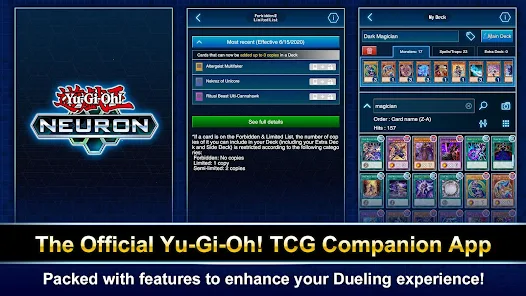 تحميل لعبة Yu-Gi-Oh! Neuron للاندرويد والايفون 2024 اخر اصدار مجانا