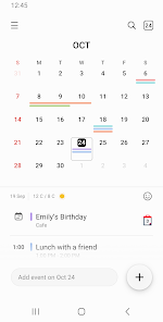 تحميل تطبيق Samsung Calendar للاندرويد والايفون 2024 اخر اصدار مجانا