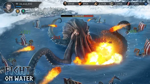 تحميل لعبة Viking Rise مهكرة للاندرويد والايفون 2024 اخر اصدار مجانا