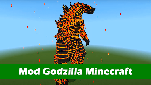 تحميل لعبة Minecraft Godzilla DLC للاندرويد والايفون 2024 اخر اصدار مجانا