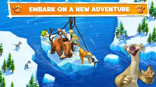 تحميل لعبة Ice Age Adventures مهكرة للاندرويد والايفون 2024 اخر اصدار مجانا