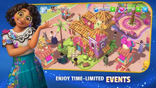 تحميل لعبة Disney Magic Kingdoms Apk مهكرة للاندرويد والايفون 2024 اخر اصدار مجانا