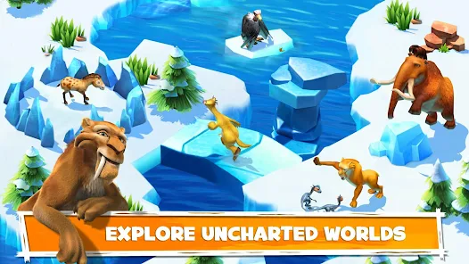 تحميل لعبة Ice Age Adventures مهكرة للاندرويد والايفون 2024 اخر اصدار مجانا