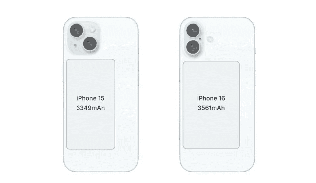 ابل تدعم سلسلة هواتف iPhone 16 القادمة بسعة أكبر للبطارية