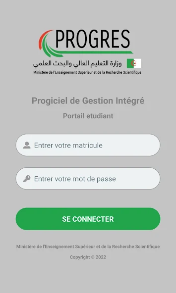 تنزيل برنامج بروغرس Progres Mesrs Dz Webetu Apk بوابة الطالب الجامعي 2024 في الجزائر اخر تحديث مجانا