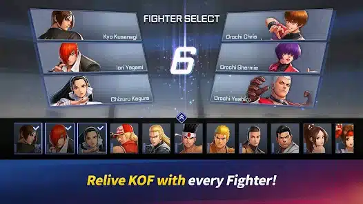 تحميل لعبة The King of Fighters ARENA ملك المقاتلين أرينا للاندرويد والايفون 2024 اخر اصدار مجانا