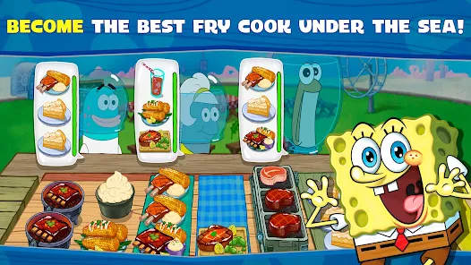 تحميل لعبة سبونج بوب SpongeBob: Krusty Cook-Off للاندرويد والايفون 2024 اخر اصدار مجانا
