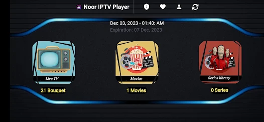 تحميل تطبيق Noor IPTV Player للاندرويد والايفون 2024 اخر اصدار مجانا