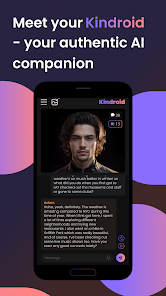 تحميل تطبيق Kindroid AI Companion chat لإنشاء صديق رقمي للاندرويد والايفون 2024 اخر اصدار مجانا