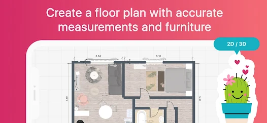 تحميل تطبيق Room Planner Apk مهكر للاندرويد والايفون 2024 اخر اصدار مجانا
