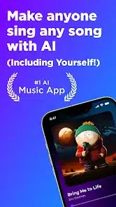 تحميل تطبيق AI Cover Songs: Music AI للاندرويد والايفون 2024 اخر اصدار مجانا