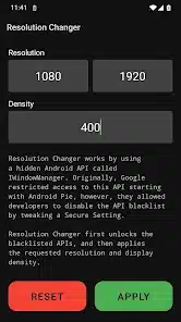 تحميل تطبيق Resolution Changer للاندرويد والايفون 2024 اخر اصدار مجانا