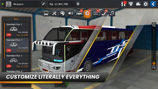 تحميل لعبة Bus Simulator Indonesia مهكرة للاندرويد والايفون 2024 اخر اصدار مجانا