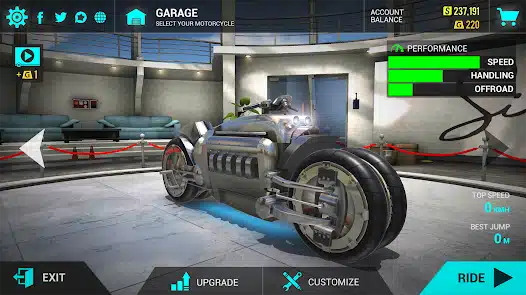 تحميل لعبة Ultimate Motorcycle Simulator مهكرة للاندرويد والايفون 2024 اخر اصدار مجانا