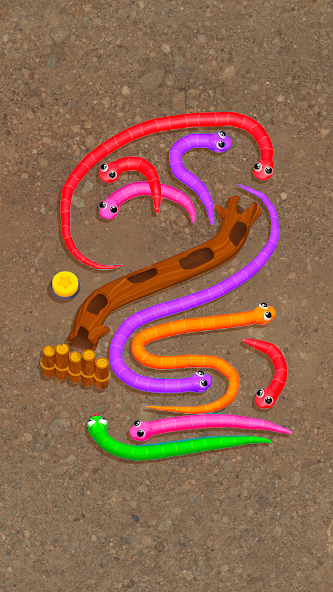 تحميل لعبة Snake Knot مهكرة للاندرويد والايفون 2024 اخر اصدار مجانا