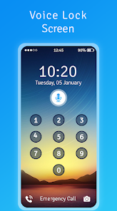تحميل تطبيق voice lock screen لفتح الهاتف بالصوت للاندرويد والايفون 2024 اخر اصدار مجانا