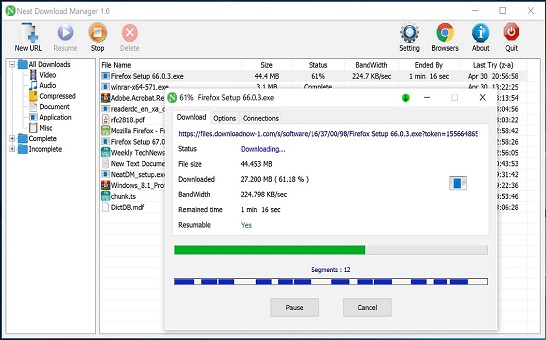تحميل برنامج Neat Download Manager للكمبيوتر 2024 كامل مجاناً