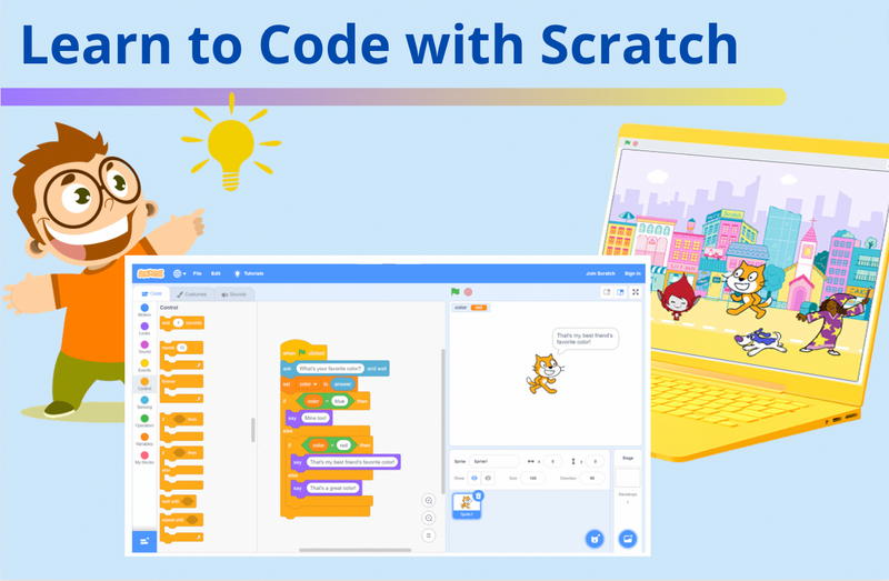 تحميل برنامج سكراتش Scratch 2024 للكمبيوتر بالعربية مجانا