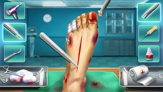 تحميل لعبة محاكي الطبيب Surgeon Doctor Simulator Apk 2024 للاندرويد والايفون مجانا