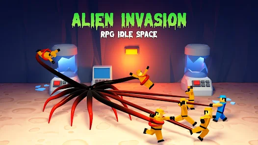 تحميل لعبة Alien Invasion Apk مهكرة للاندرويد والايفون 2024 اخر اصدار مجانا
