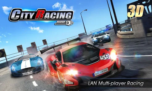 تحميل لعبة City Racing 3D Apk مهكرة للاندرويد والايفون 2024 اخر اصدار مجانا