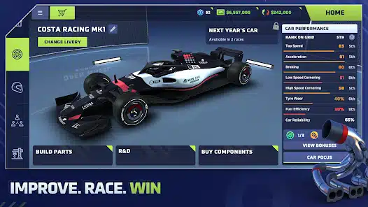 تحميل لعبة Motorsport Manager 4 Racing للاندرويد والايفون 2024 اخر اصدار مجانا