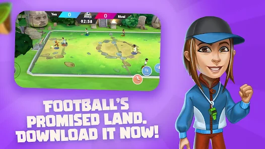 تحميل لعبة Land of Goals: Football Game للاندرويد والايفون 2024 اخر اصدار مجانا
