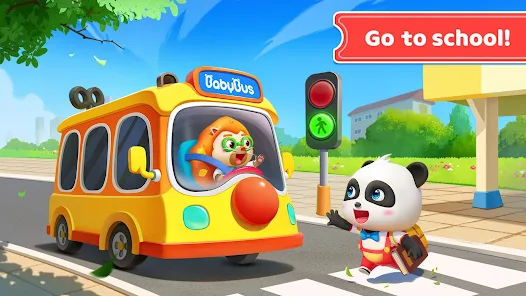 تحميل لعبة Baby Panda’s School Bus مهكرة للاندرويد والايفون 2024 اخر اصدار مجانا